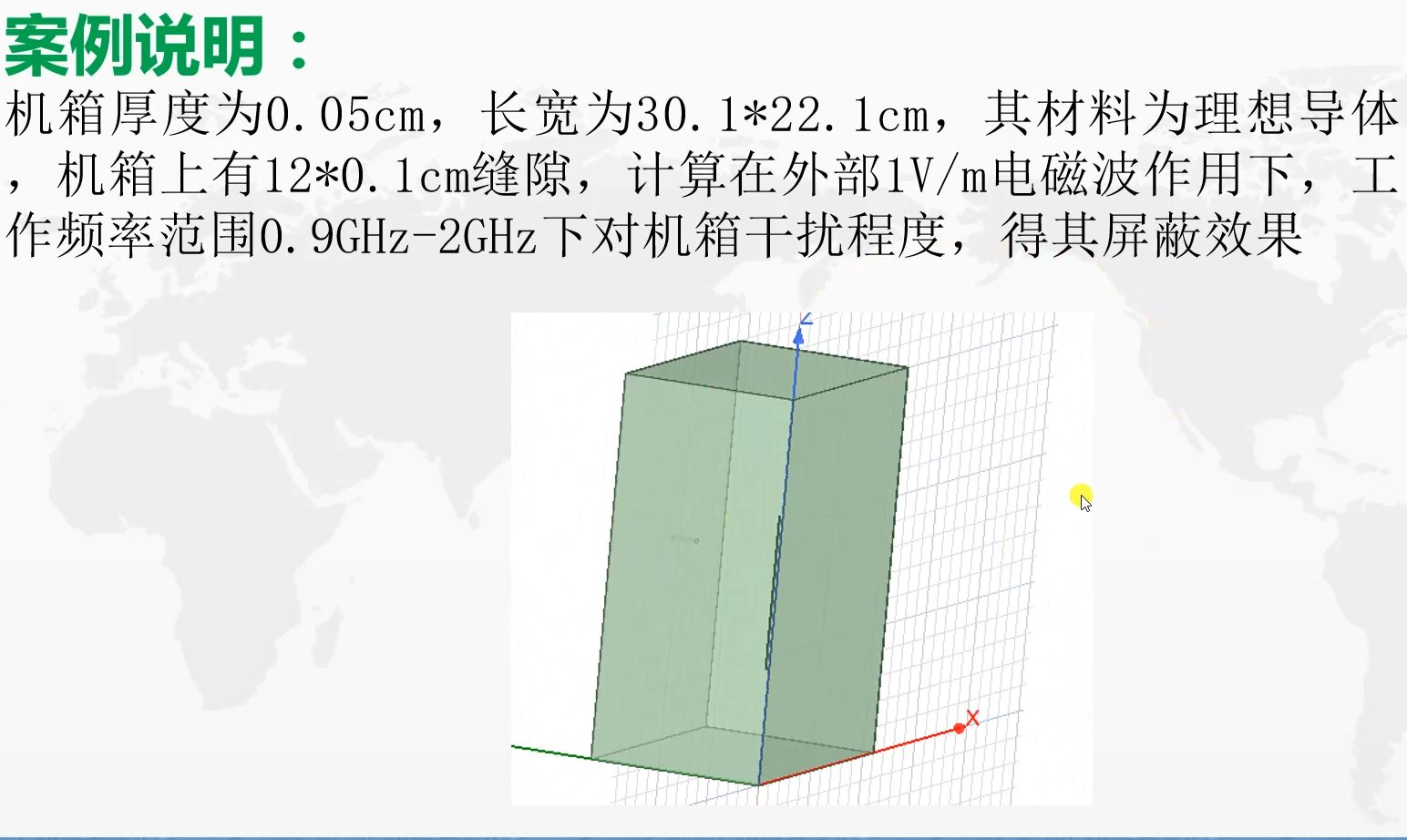 HFSS计算内置PCB板机箱的屏蔽效能2.png